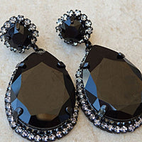 Mother Of Bride Teardrop Earrings