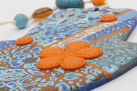 Multicolor Clay Hamsa