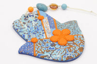 Multicolor Clay Hamsa