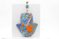 Multicolor Clay Hamsa