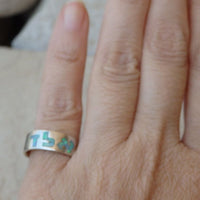 Name Of God Opal Ring