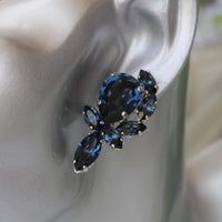 Navy Blue Earrings