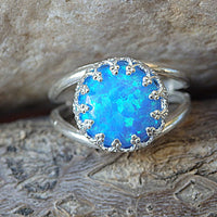 Opal 925 Sterling Silver Ring