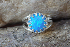 Opal 925 Sterling Silver Ring