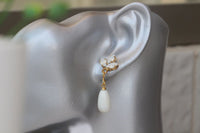 Opal Bridal Earrings