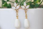 Opal Bridal Earrings