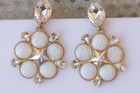 Opal Earrings