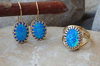 Opal Earrings