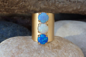 Opal Mothers Ring