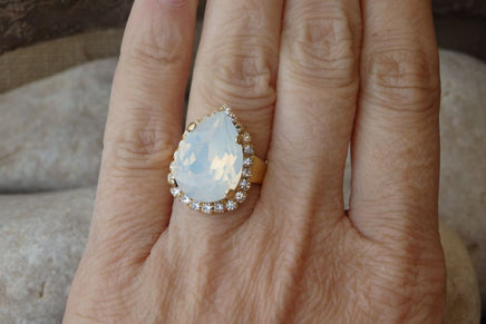 Opal Rebeka Crystal Ring