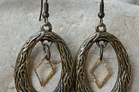 Oval Hoop Earrings