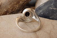 Oval Onyx Stone Ring