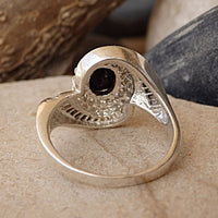 Oval Onyx Stone Ring