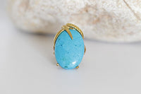 Oval Turquoise Ring