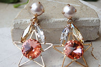 Peach Earrings