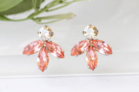 Peach Earrings