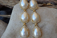 Pearl Chandelier Earrings