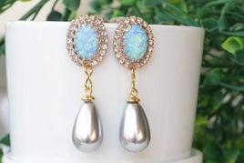 Pearl Wedding Earrings