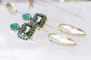Peridot Emerald Earrings