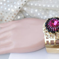 Pink Cuff Bracelet