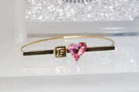 Pink Heart Bracelet