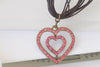 Pink Heart Necklace