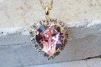 Pink Heart Pendant