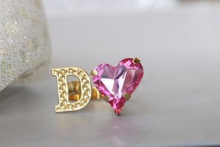 Pink Heart Ring