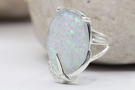 Pink Opal Ring