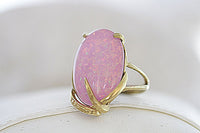 Pink Opal Ring