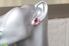 Pink Purple Earrings