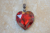 Purple Heart Necklace