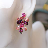 Purple Pink Earrings