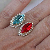 Red And Blue Ring