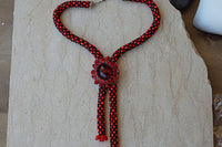 Red Black Necklace