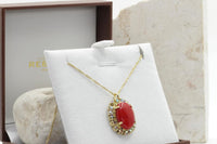 Red Coral Necklace
