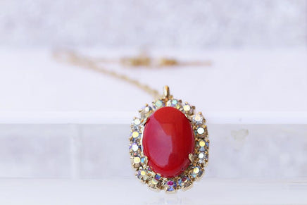 Red Coral Necklace