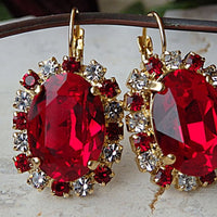 Red Earrings