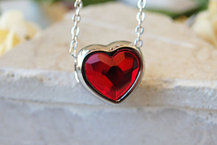 Red Heart Necklace