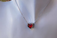 Red Heart Necklace