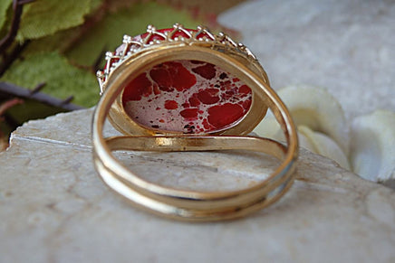 Red Jasper Ring