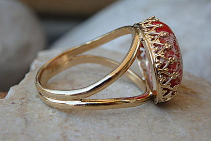 Red Jasper Ring