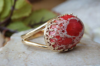 Red Jasper Ring