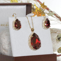 Red Jewellry Set