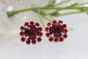 Red Scarlet Earrings