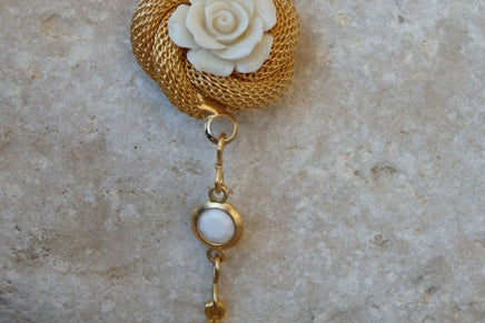 Romantic Rose Star Of David Jewelry