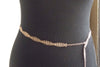Rose Gold Belt. Evening Metal Belt. Wedding Belt For Bride. Delicated Links Belt. 1980S Belt. Thin Dress Belt. Vintage Original Accessories