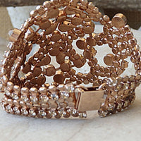 Rose Gold Bridal Bracelet