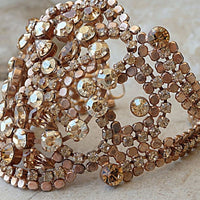 Rose Gold Bridal Bracelet