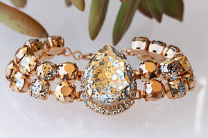 Rose Gold Bridesmaid Bracelet